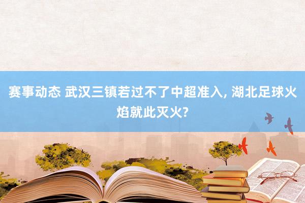 赛事动态 武汉三镇若过不了中超准入, 湖北足球火焰就此灭火?