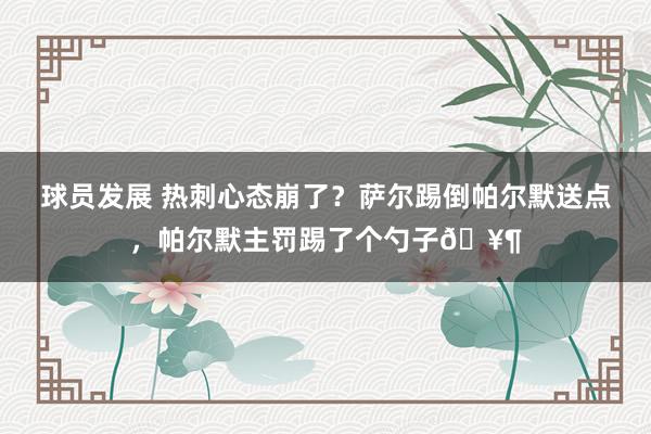 球员发展 热刺心态崩了？萨尔踢倒帕尔默送点，帕尔默主罚踢了个勺子🥶